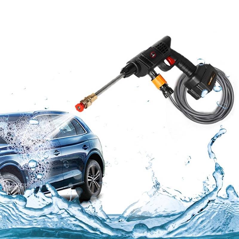 Rechargeable Cordless High Pressure Car Washer Gun